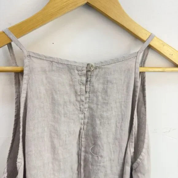 Laura Bianchi 100% Linen Maxi Dress - Picture 10 of 15